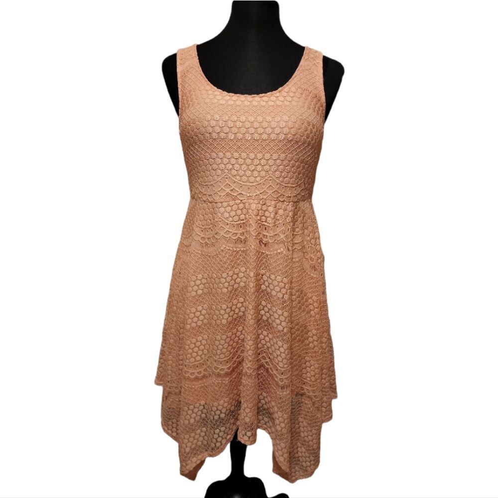 𝅺Torrid Lace Overlay Dress